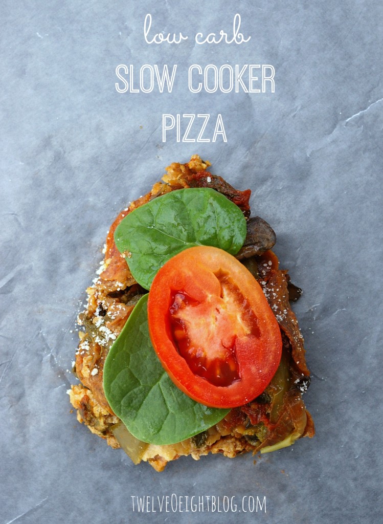 low carb slow cooker pizza (1)