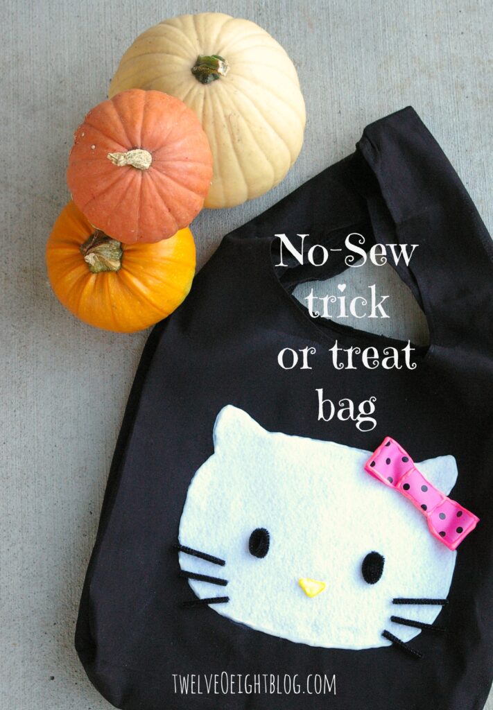no sew trick or treat bag