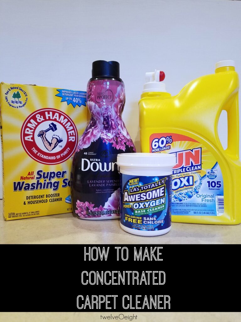 How To Make Your Own Carpet Cleaner